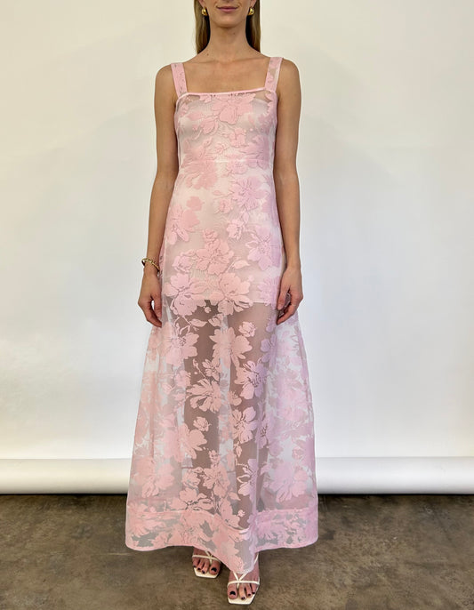 By Nicola Goldie Maxi Dress in Marshmallow