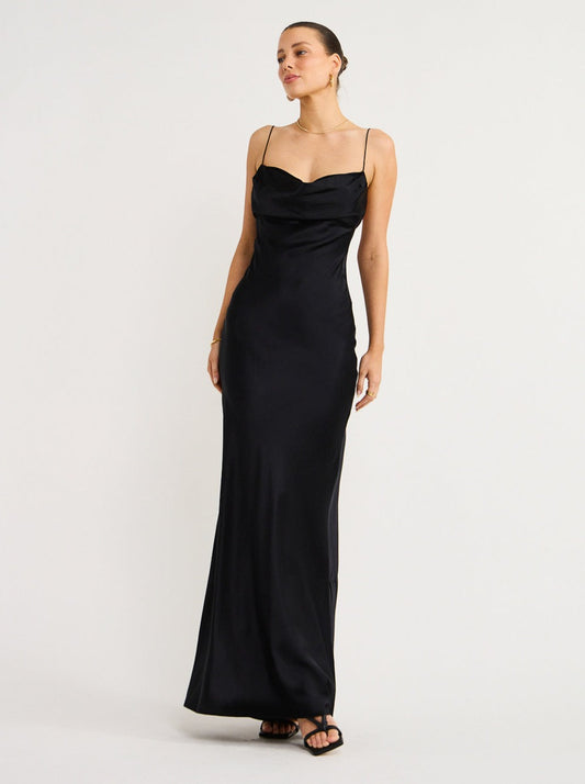 Rachel Gilbert Skye Gown in Black Coco & Lola Rachel Gilbert Skye Gown in Black Coco & Lola