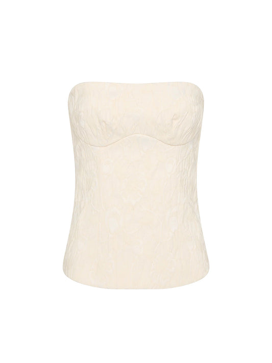 Sir Etienne Structured Bodice in Cloud Jacquard