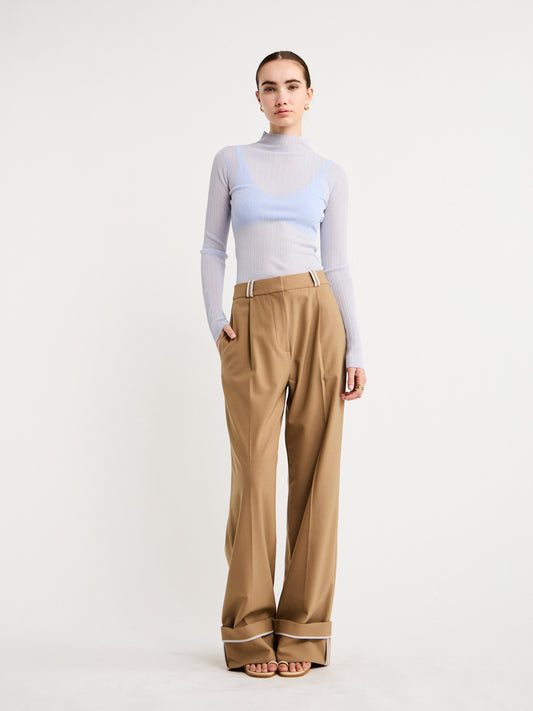 Sir Leni Cuff Trouser in Tan