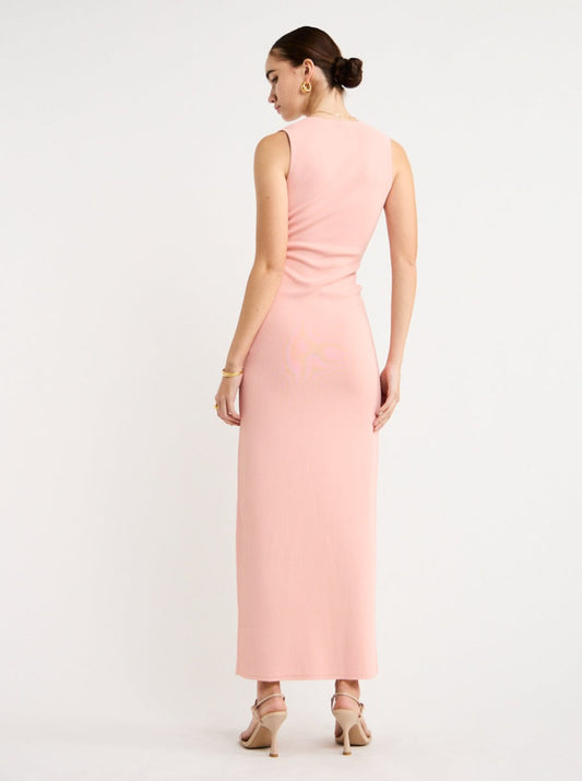 Sir Kinetic Beaded Midi Dress in Pink Coco & Lola Sir Kinetic Beaded Midi Dress in Pink Coco & Lola