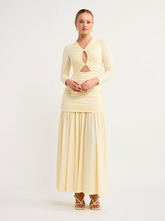 Significant Other Avah Maxi Dress in Buttermilk
