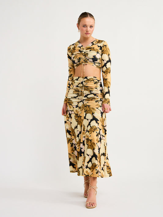 Significant Other Avah Top in Dark Painterly