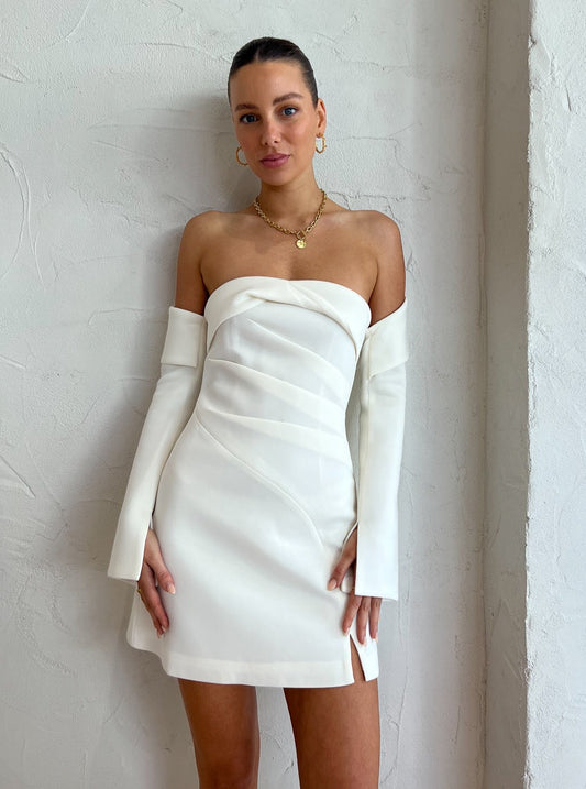 Tojha Emmaline Dress in Ivory