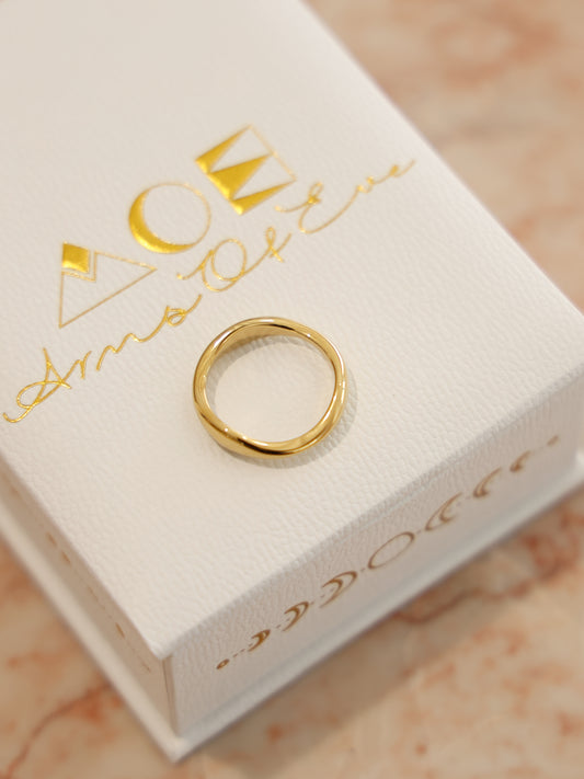 Arms of Eve Dune Gold Ring