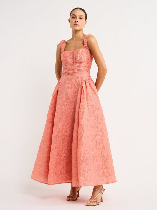 Rachel Gilbert Sophy Strap Dress in Pink