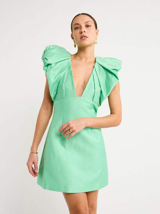 Acler Denare Dress in Mantis Green
