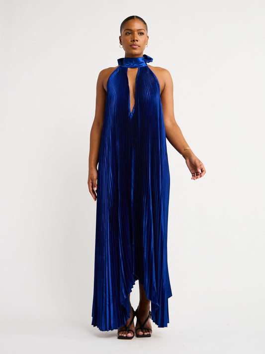 Lidee Opera Gown in Regal Blue Coco & Lola Lidee Opera Gown in Regal Blue Coco & Lola