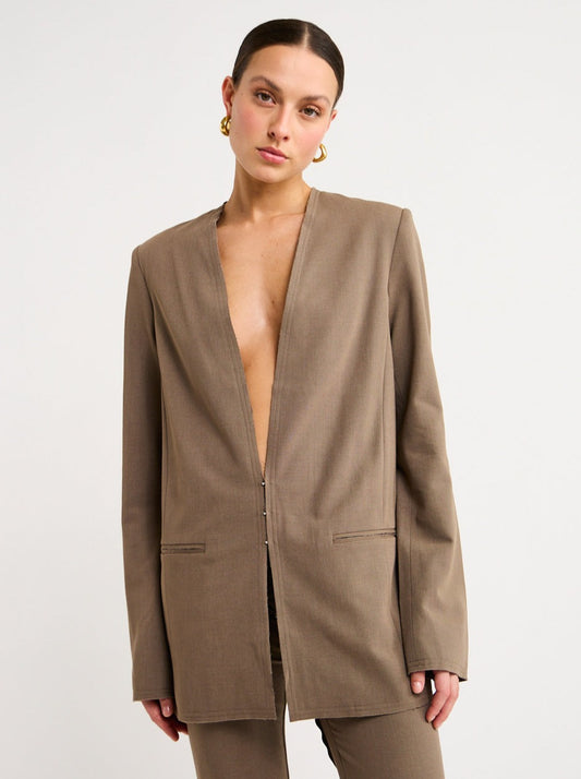 Bec and Bridge Alexia Blazer in Toffee