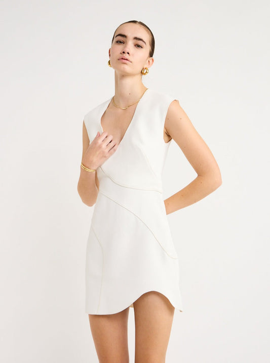Acler Bayford Dress in Cream