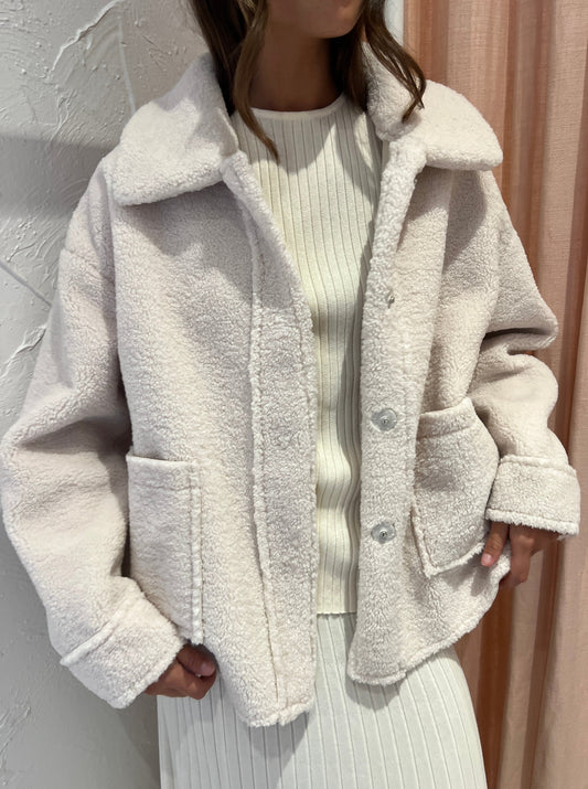 Friends with Frank The Mimi Jacket in Cream – Coco Lola