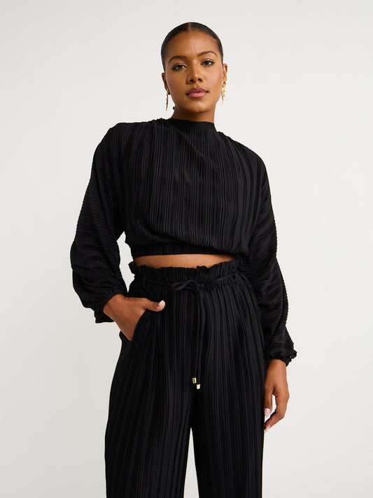 Significant Other Marlie Top in Black