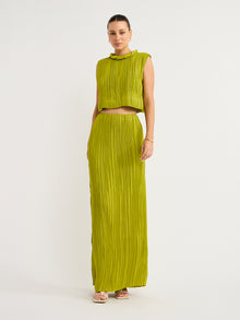 Rachel Gilbert Ziara Skirt in Green
