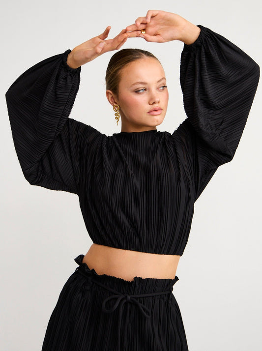 Significant Other Marlie Top in Black