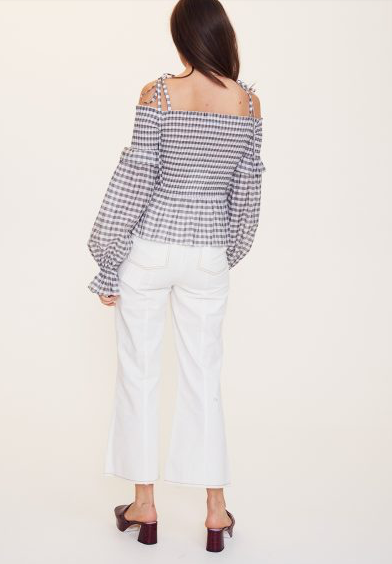 Vestire Scissorhands Top in Black and White