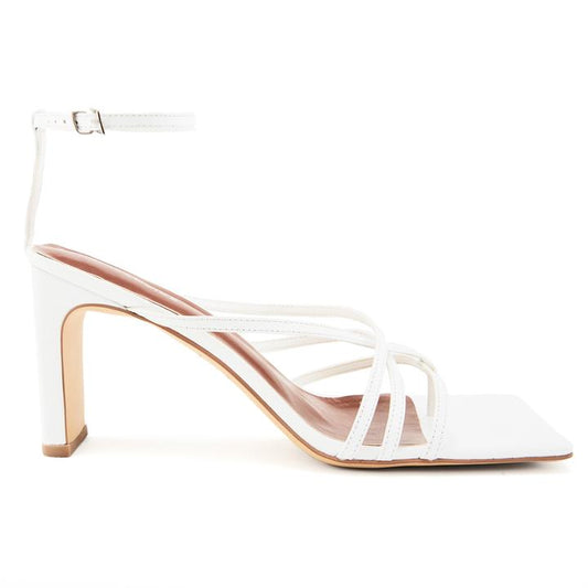 Nakedvice Ayla Heel in White