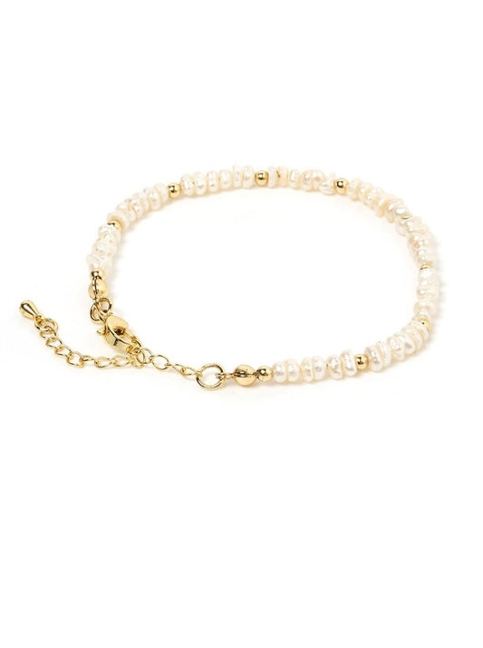 Arms of Eve Lucia Bracelet in Pearl/Gold