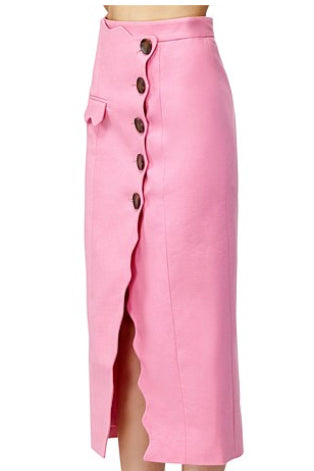 Acler Aslo Skirt in Pop Pink