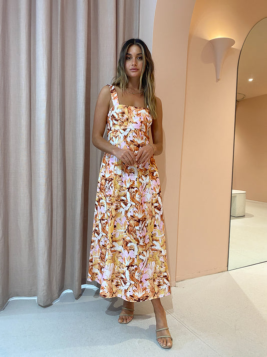 Acler Withington Dress in Lilac Brush