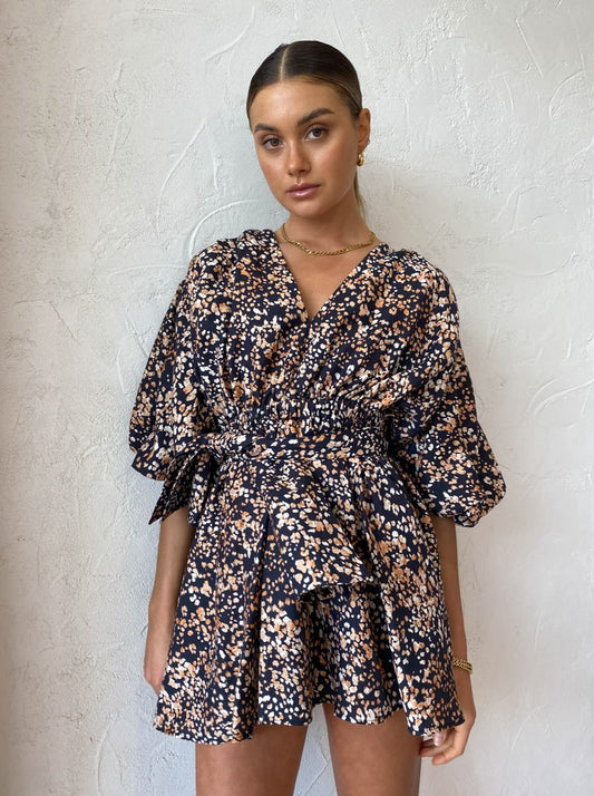 Acler Edson Dress in Wild Spot