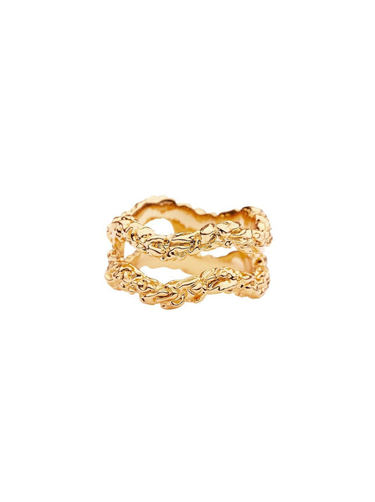 Amber Sceats Grande Helena Ring in Gold