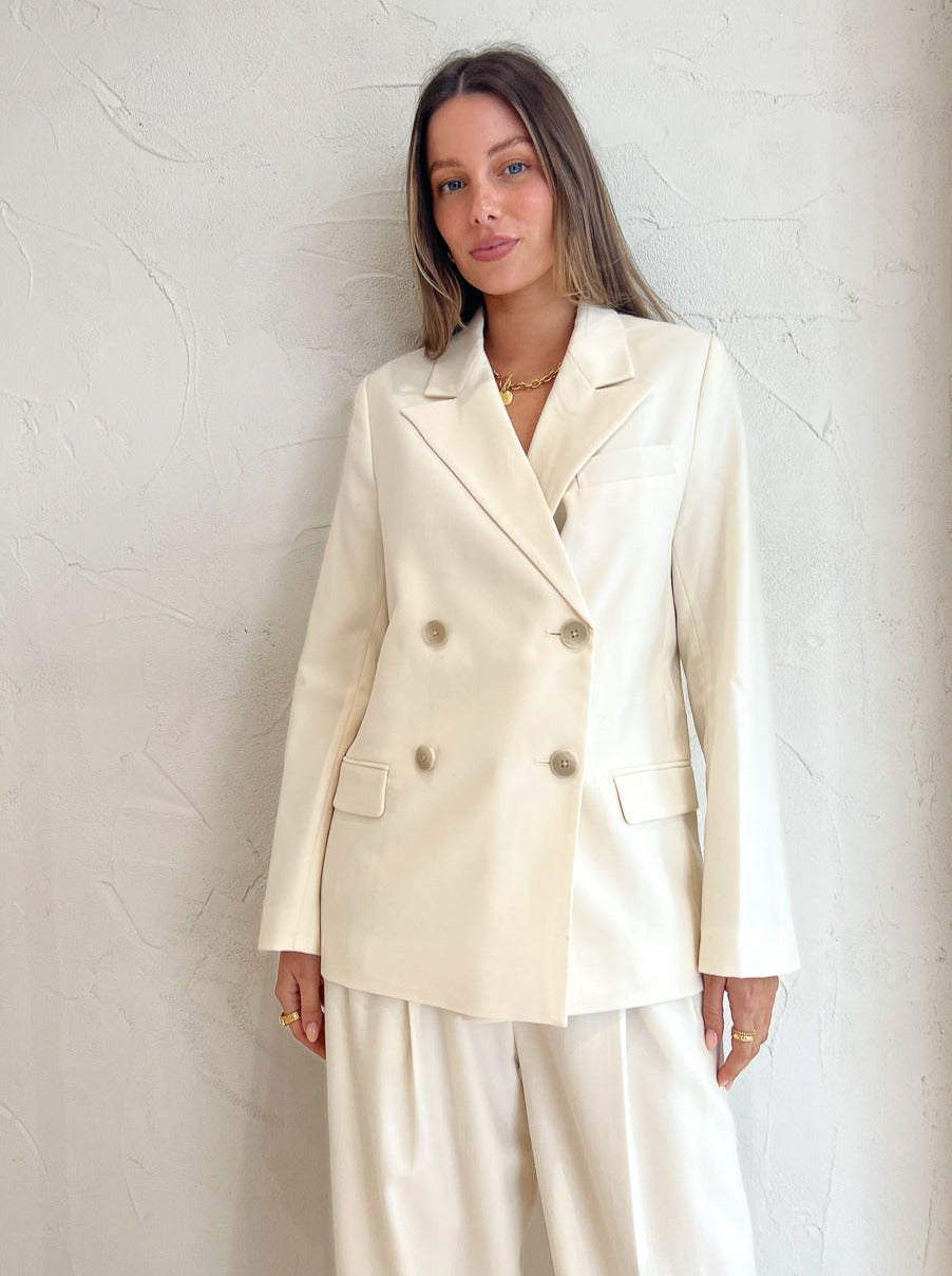 Assembly Label Maeve Suit Blazer in Cream – Coco & Lola