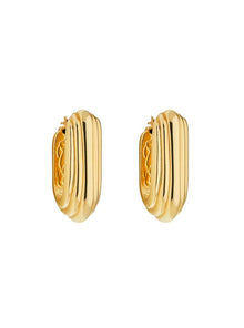 Amber Sceats Axton Earrings in Gold