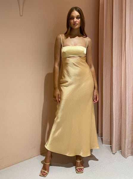 Bec and Bridge Carrie Maxi Dress in Multi Yellow – Coco & Lola