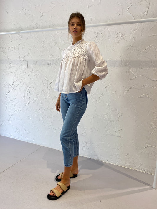 Viktoria & Woods Joplin Jean in Vintage Denim