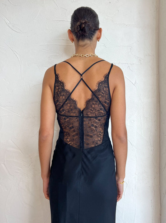 Bec and Bridge Lucille Lace Maxi Dress in Black Coco & Lola Bec and Bridge Lucille Lace Maxi Dress in Black Coco & Lola