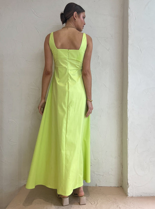 Bondi Born Malta Long Dress in Wild Lime – Coco & Lola