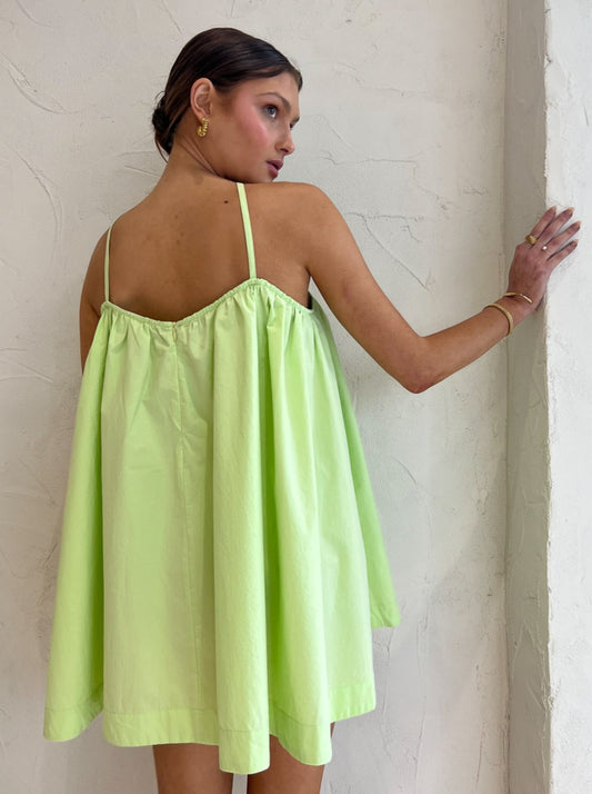 Bondi Born Sardinia Mini Dress in Apple Coco & Lola Bondi Born Sardinia Mini Dress in Apple Coco & Lola