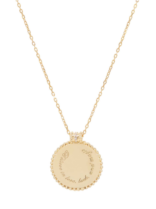 By Charlotte Believe in Luck Necklace in Gold