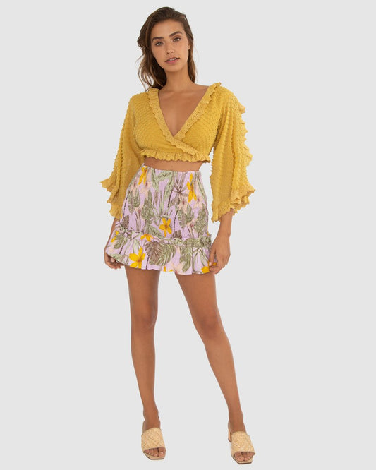 Carver Abella Top in Lemon