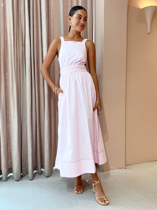 Elka Collective Yuri Dress in Blush