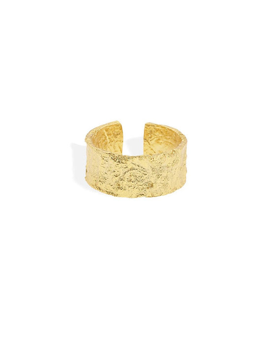 Arms of Eve Eros Textured Ring in Gold
