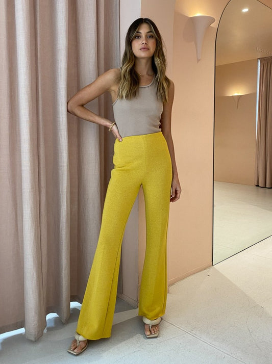 Camilla and Marc Feria Pant in Canary Yellow