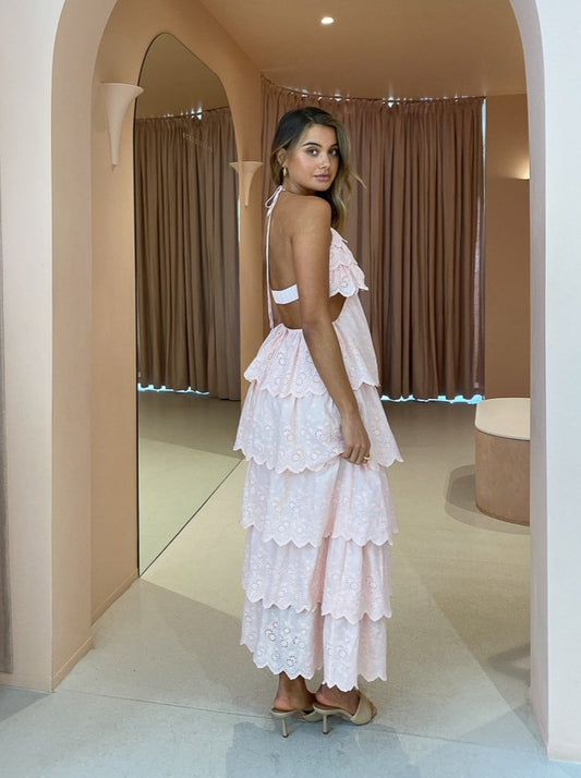 Issy Summer Chant Dress in Blush