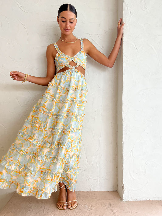 Issy Felix Dress in Pearl Coco & Lola Issy Felix Dress in Pearl Coco & Lola