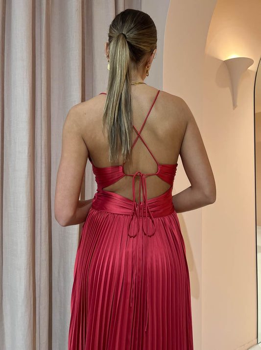 Issy Berry Issy Orla Dress in Berry – Coco & Lola