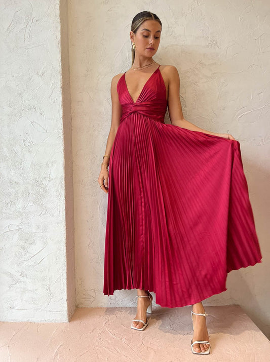 Issy Berry Issy Orla Dress in Berry – Coco & Lola