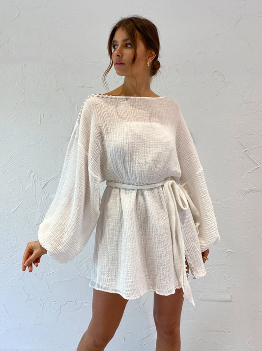 Issy Tides Dress in White