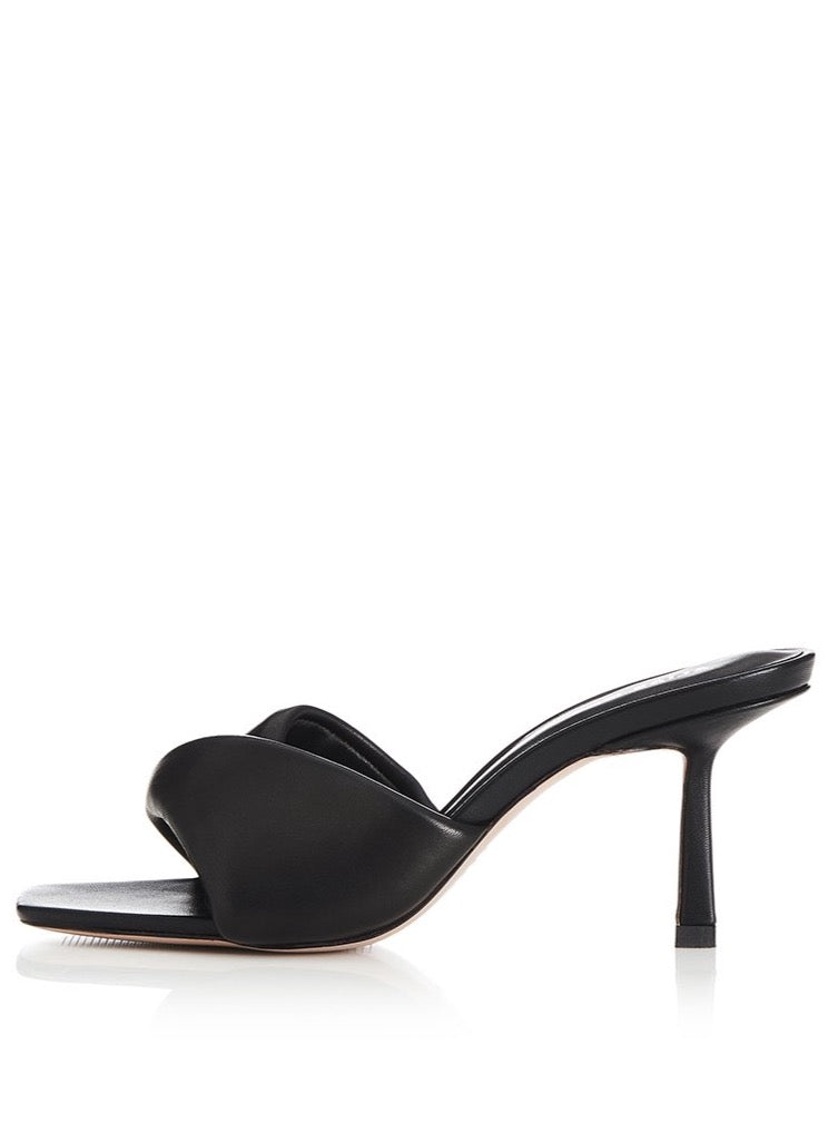 Alias Mae Liv Heels in Black Leather – Coco & Lola