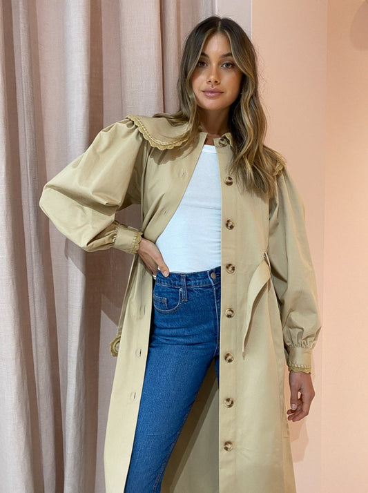 Magali Pascal Gracia Trench in Beige