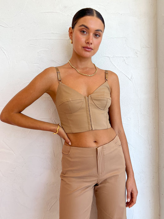 Manning Cartell Cool Clique Bustier in Clay