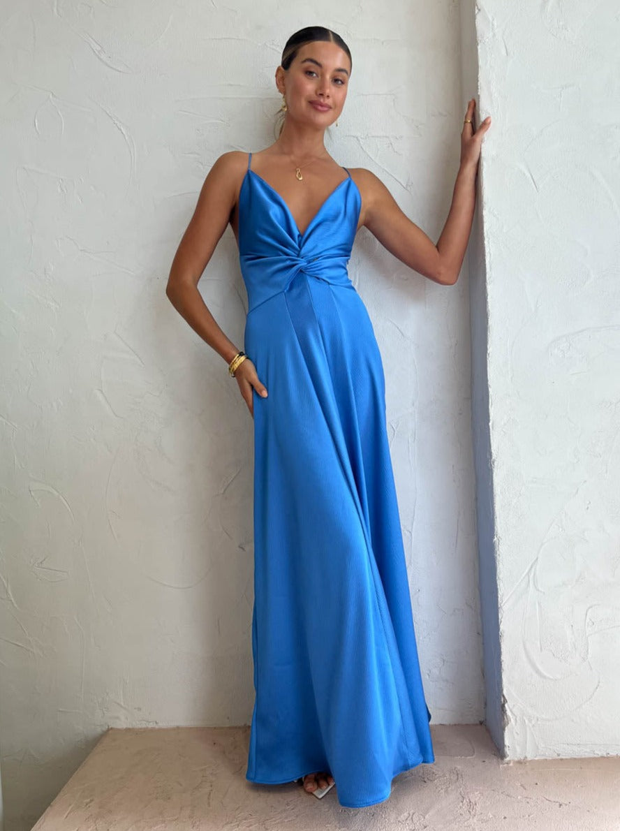 One Fell Swoop Emmeline Maxi in Ultramarine – Coco & Lola