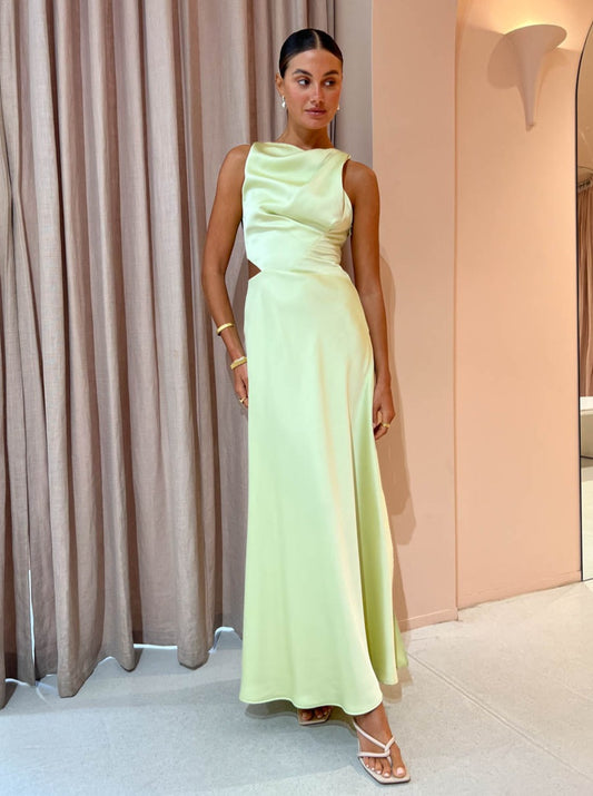One Fell Swoop Florence Maxi Dress in Limoncello Coco & Lola One Fell Swoop Florence Maxi Dress in Limoncello Coco & Lola