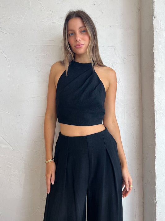 Rumer Ayla Pant in Black