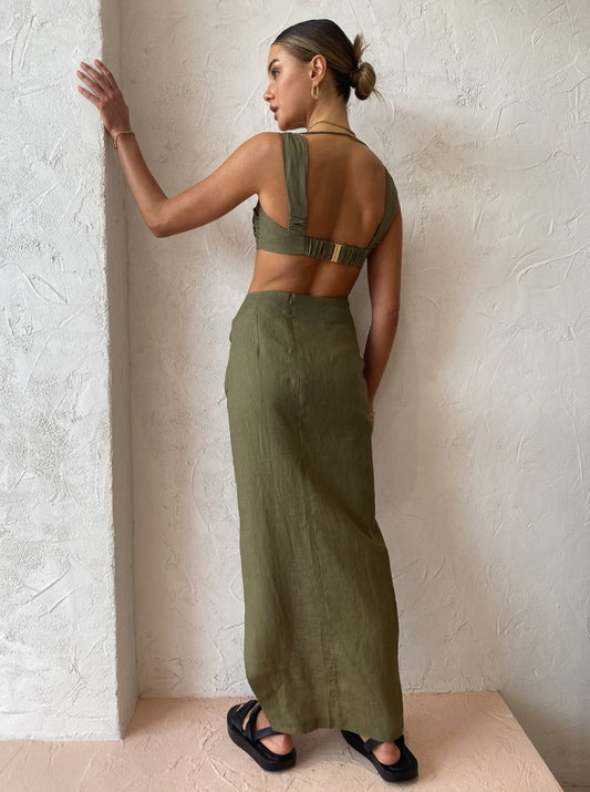 Rumer Byron Ring Crop in Combat