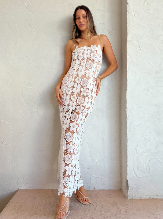 Rumer Remi Maxi in White